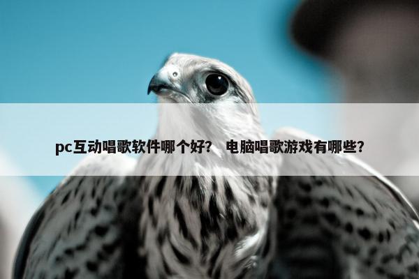pc互动唱歌软件哪个好？ 电脑唱歌游戏有哪些？