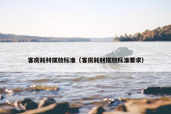 客房耗材摆放标准（客房耗材摆放标准要求）