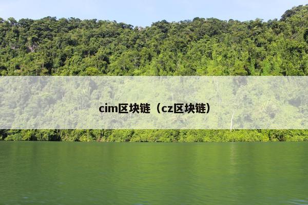 cim区块链（cz区块链）