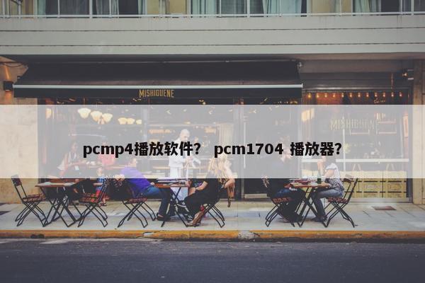 pcmp4播放软件？ pcm1704 播放器？