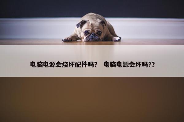 电脑电源会烧坏配件吗？ 电脑电源会坏吗?？