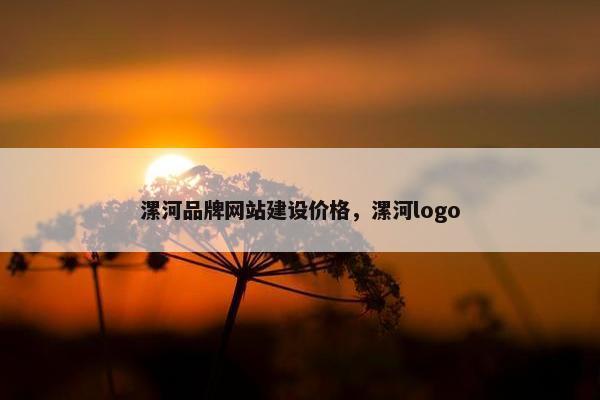 漯河品牌网站建设价格，漯河logo