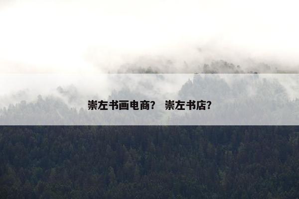 崇左书画电商？ 崇左书店？