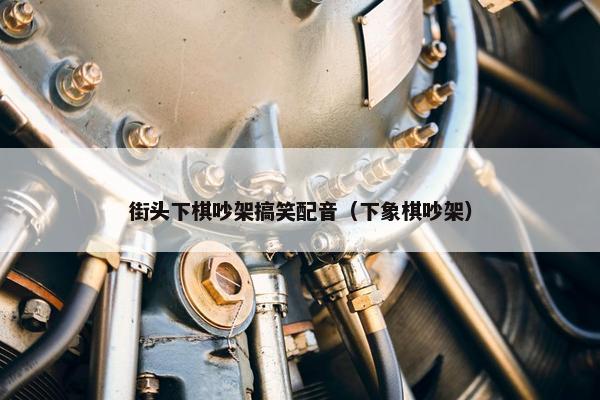街头下棋吵架搞笑配音（下象棋吵架）