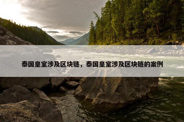 泰国皇室涉及区块链，泰国皇室涉及区块链的案例
