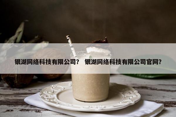 银湖网络科技有限公司？ 银湖网络科技有限公司官网？