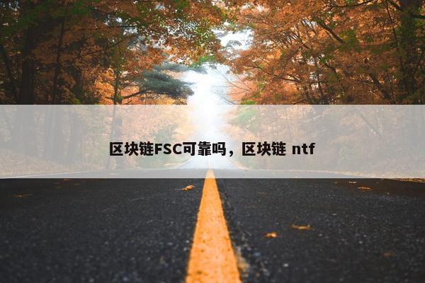 区块链FSC可靠吗，区块链 ntf
