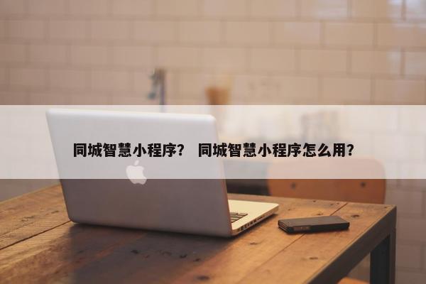 同城智慧小程序？ 同城智慧小程序怎么用？