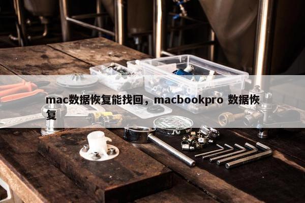mac数据恢复能找回，macbookpro 数据恢复