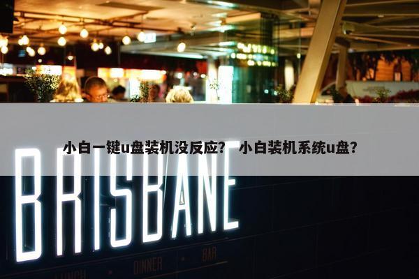 小白一键u盘装机没反应？ 小白装机系统u盘？