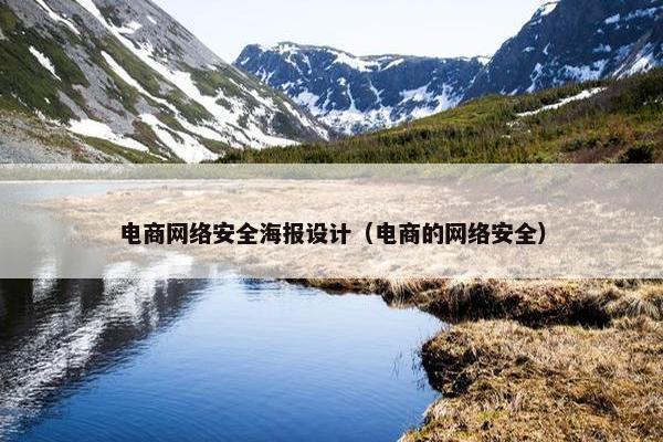 电商网络安全海报设计（电商的网络安全）