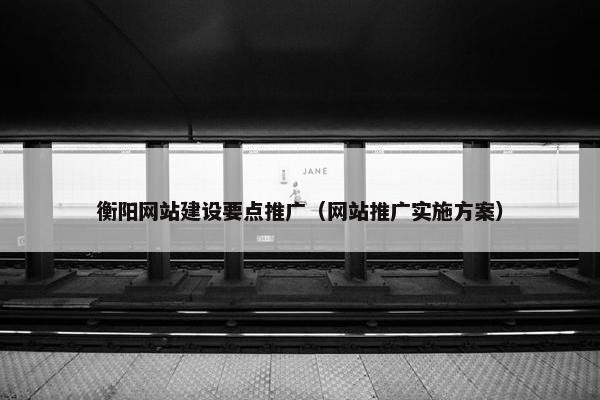 衡阳网站建设要点推广（网站推广实施方案）