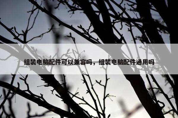 组装电脑配件可以兼容吗，组装电脑配件通用吗