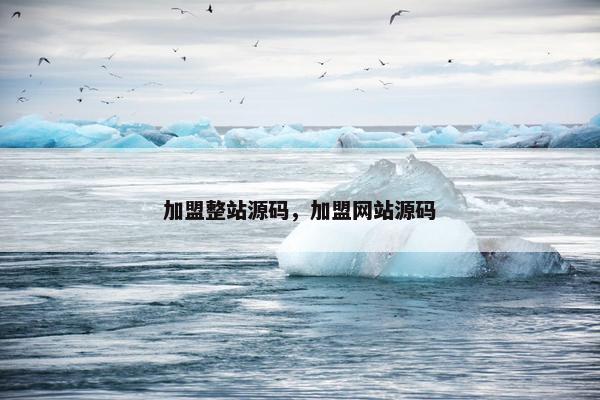加盟整站源码，加盟网站源码