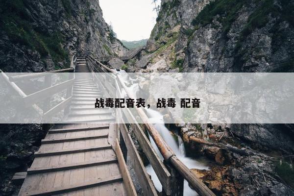 战毒配音表，战毒 配音