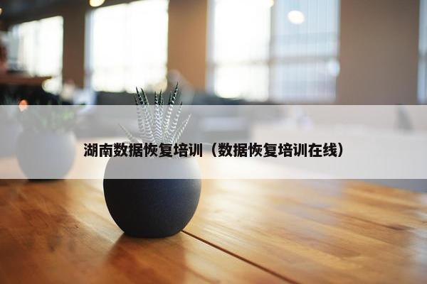 湖南数据恢复培训（数据恢复培训在线）