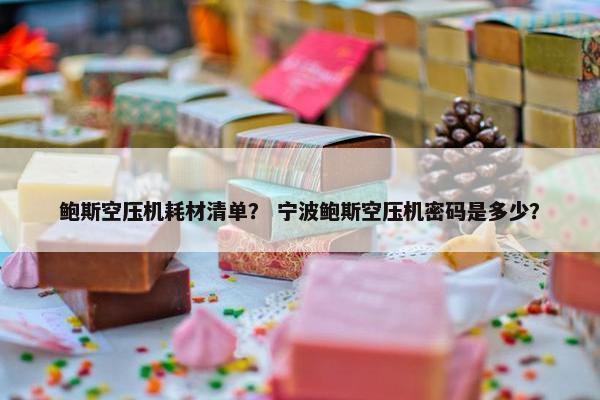 鲍斯空压机耗材清单？ 宁波鲍斯空压机密码是多少？
