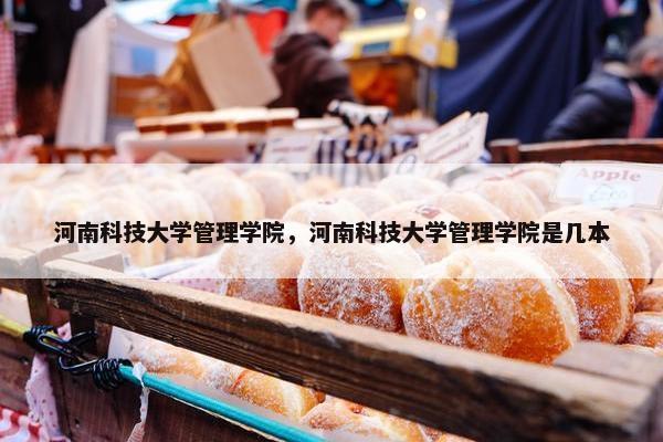 河南科技大学管理学院，河南科技大学管理学院是几本