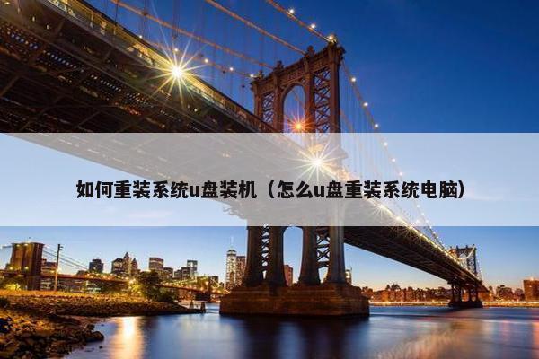 如何重装系统u盘装机（怎么u盘重装系统电脑）