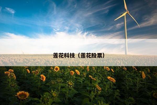 莲花科技（莲花股票）