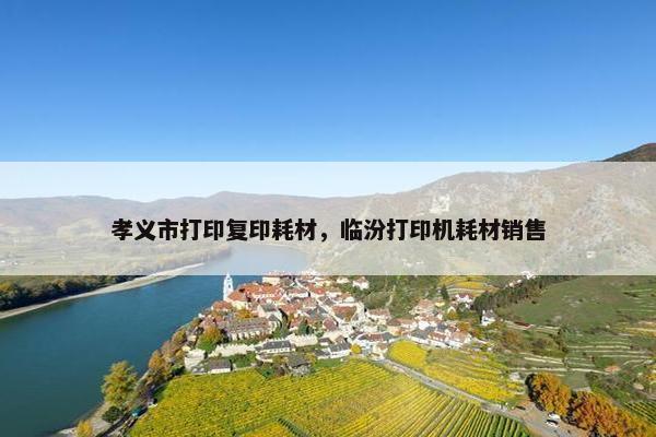 孝义市打印复印耗材，临汾打印机耗材销售