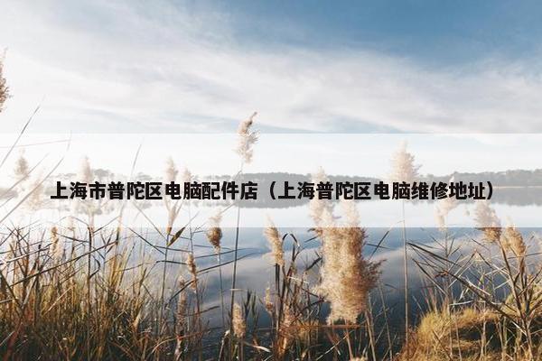 上海市普陀区电脑配件店（上海普陀区电脑维修地址）