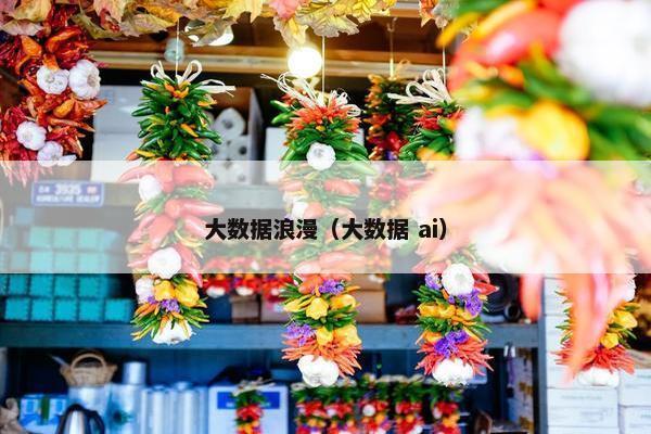 大数据浪漫（大数据 ai）