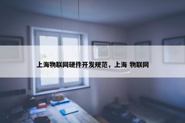 上海物联网硬件开发规范，上海 物联网