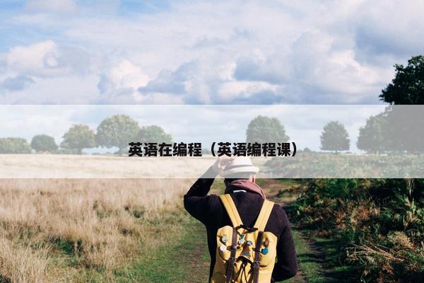 英语在编程（英语编程课）
