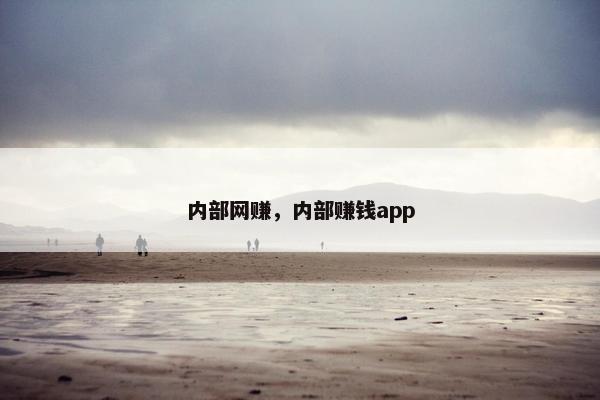内部网赚，内部赚钱app