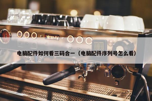 电脑配件如何看三码合一（电脑配件序列号怎么看）