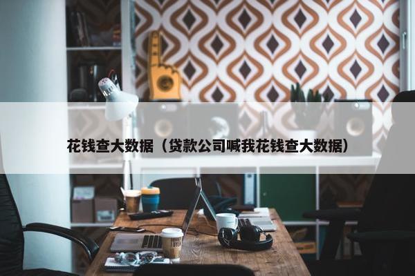 花钱查大数据（贷款公司喊我花钱查大数据）