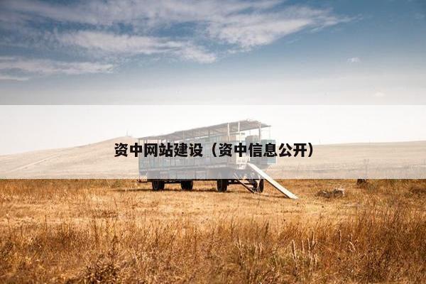 资中网站建设（资中信息公开）