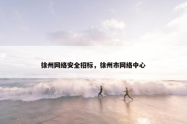 徐州网络安全招标，徐州市网络中心
