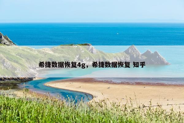 希捷数据恢复4g，希捷数据恢复 知乎