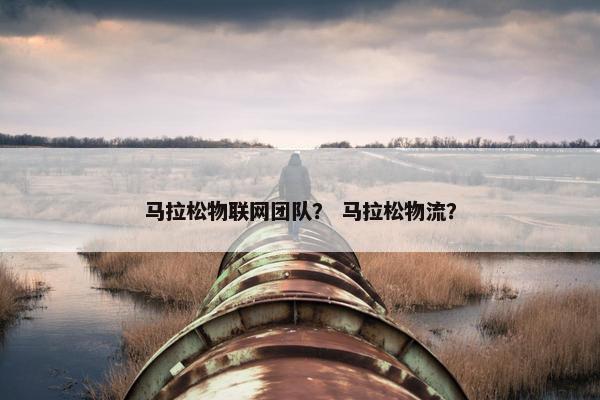 马拉松物联网团队？ 马拉松物流？