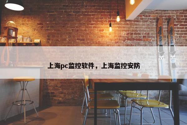 上海pc监控软件，上海监控安防