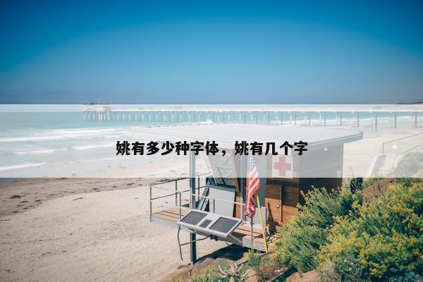 姚有多少种字体，姚有几个字