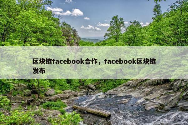区块链facebook合作，facebook区块链发布