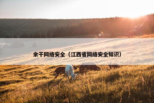 余干网络安全（江西省网络安全知识）