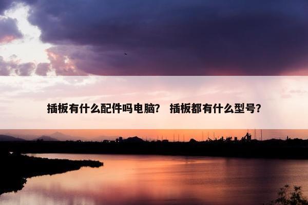 插板有什么配件吗电脑？ 插板都有什么型号？