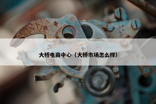 大桥电商中心（大桥市场怎么样）