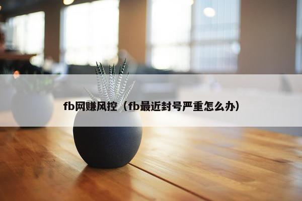 fb网赚风控（fb最近封号严重怎么办）