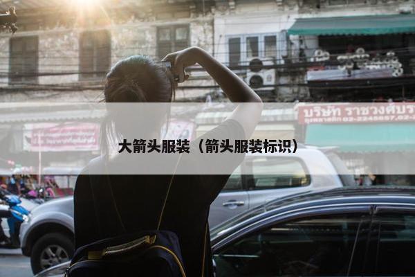 大箭头服装（箭头服装标识）