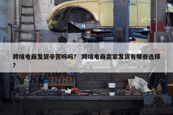 跨境电商发货辛苦吗吗？ 跨境电商卖家发货有哪些选择？