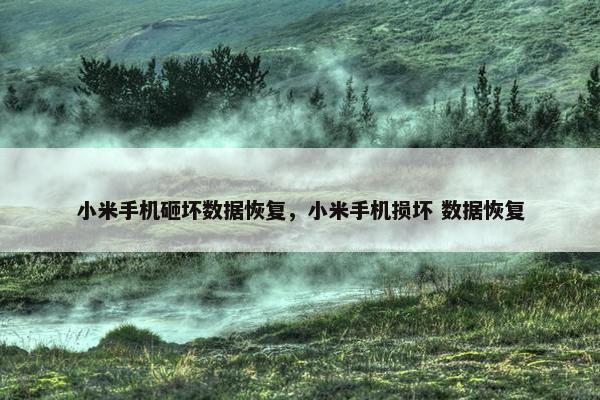 小米手机砸坏数据恢复，小米手机损坏 数据恢复