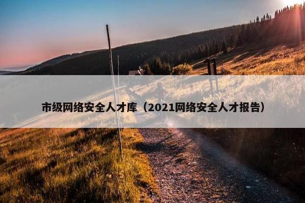 市级网络安全人才库（2021网络安全人才报告）