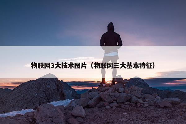 物联网3大技术图片（物联网三大基本特征）