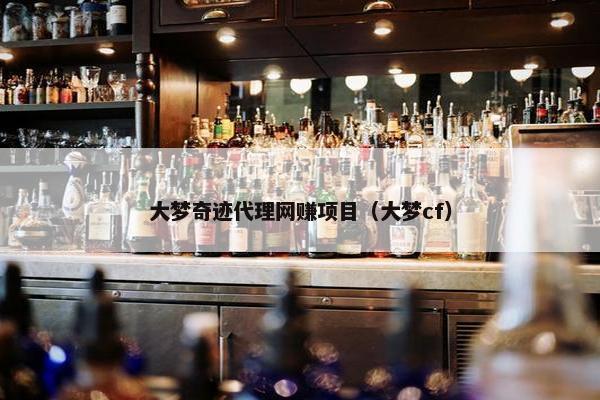 大梦奇迹代理网赚项目（大梦cf）