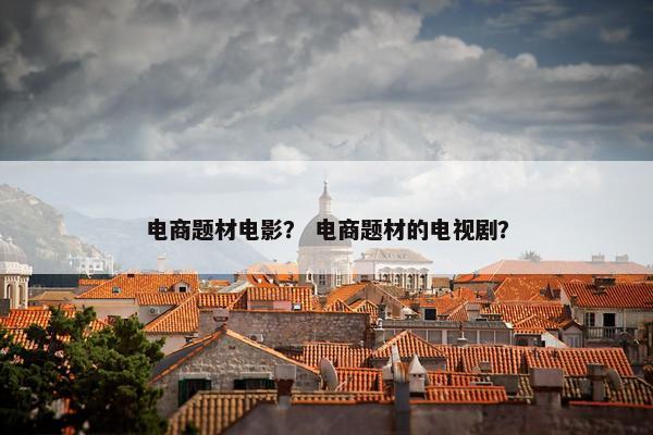 电商题材电影？ 电商题材的电视剧？